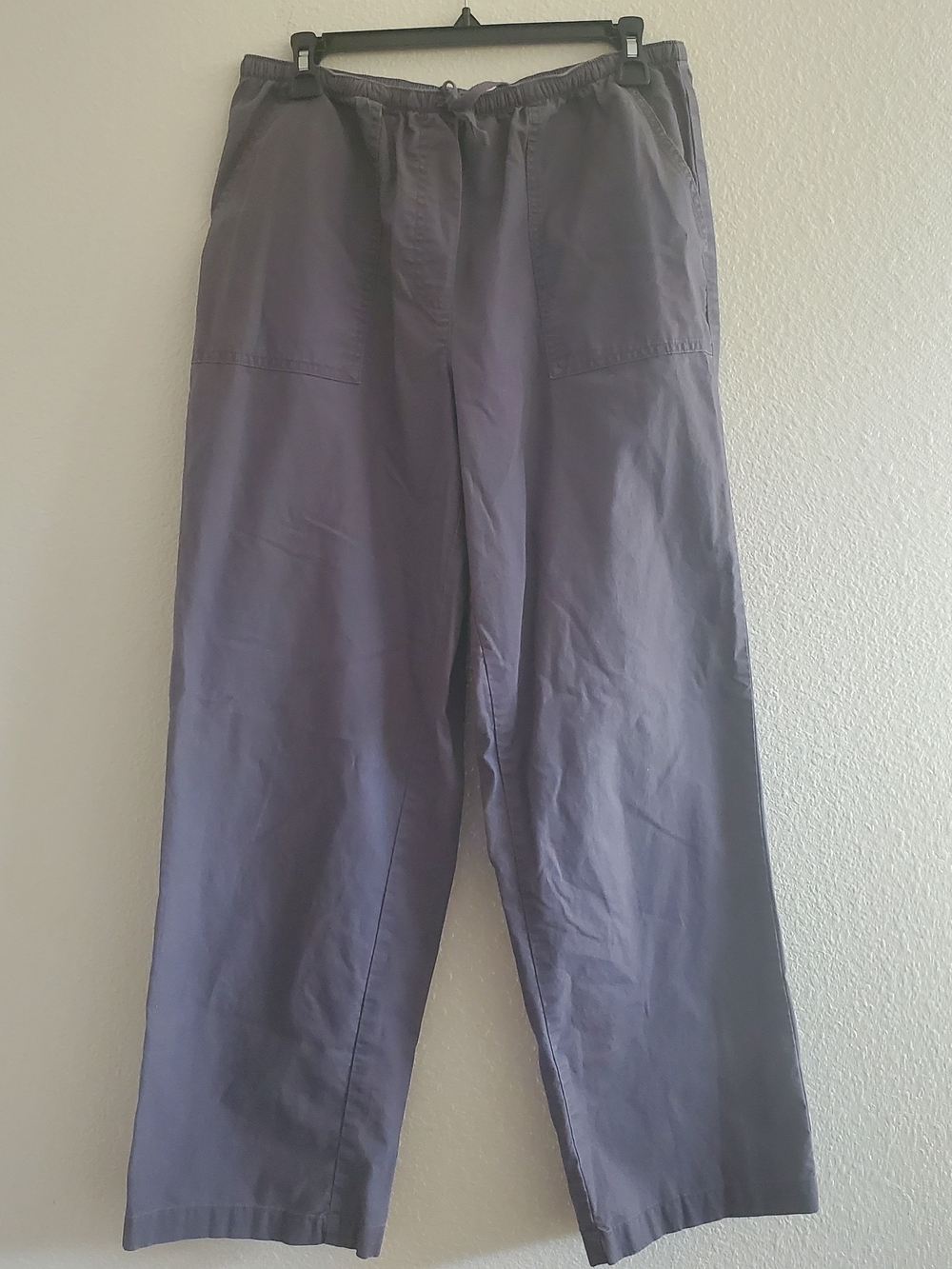 L.L. Bean Classic Fit Women's Drawstring Joggers in Gray Size M - Picture 2 of 7